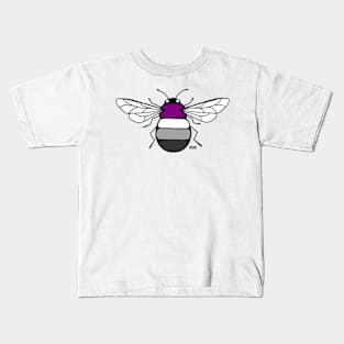 Asexual Pride Bee Kids T-Shirt